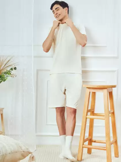 Men V-Neck Night Suit - image 3