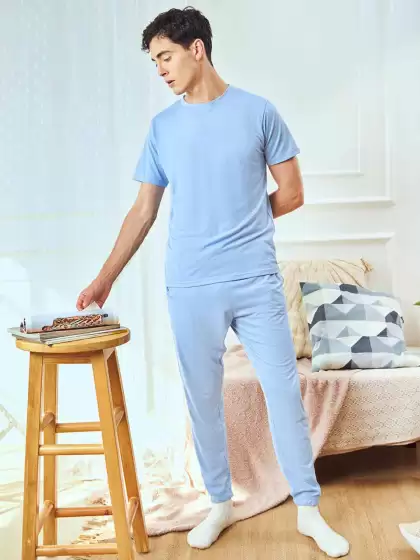 Men Round Neck  Night Suit - image 3