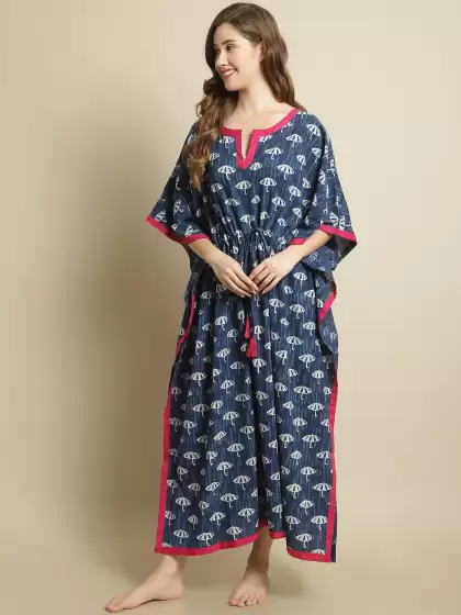Printed Pure Cotton Nightdress - image 3