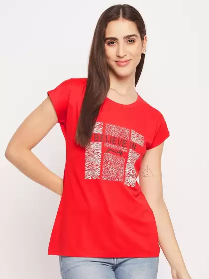 Typography Printed T-shirt - image 3