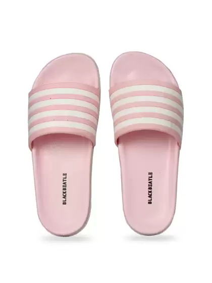 Women Striped Sliders - image 3