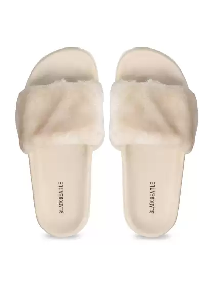 Women Embellished Sliders - image 3