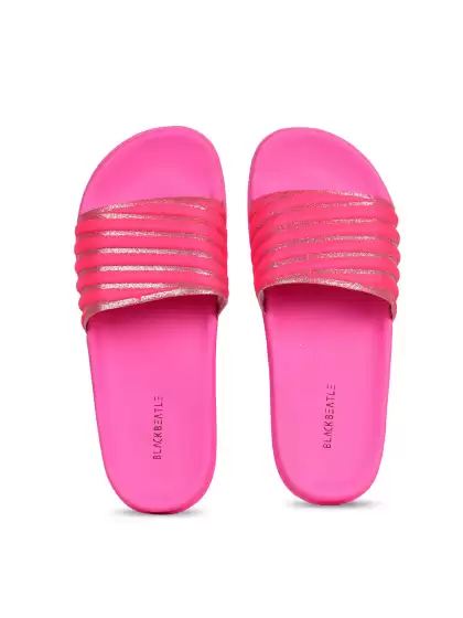 Women Striped Sliders - image 3