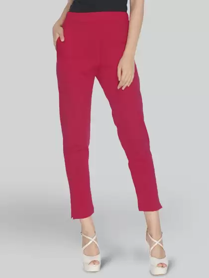 Women Knitted Trousers - image 3