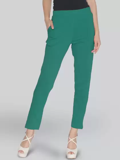 Women Knitted Trousers - image 3