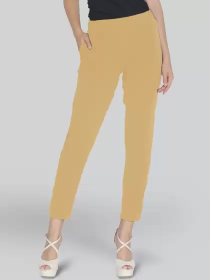 Women Cotton Cropped Trousers - image 3