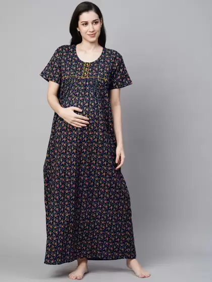 Printed Nightdress - image 3