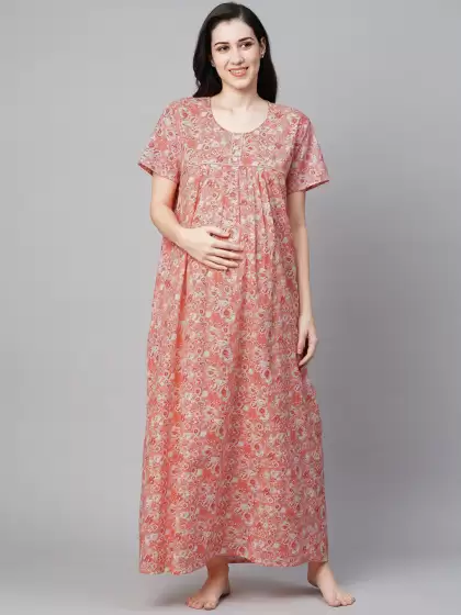 Printed Nightdress - image 3