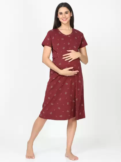 Printed Nightdress - image 3