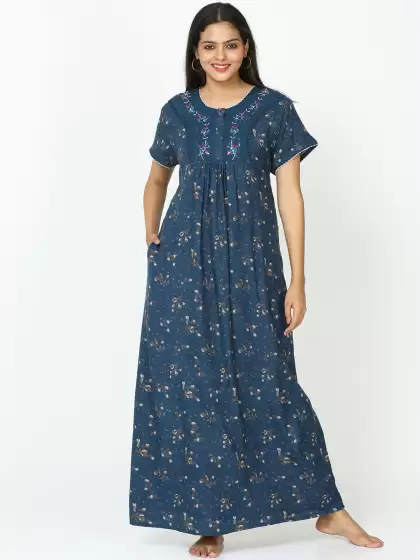 Printed Nightdress - image 3