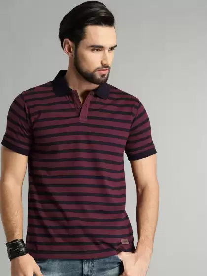Time Travlr Polo Collar T-shirt - image 3