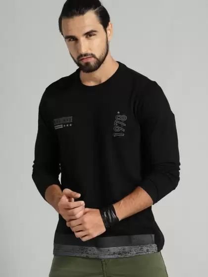 Printed Round Neck T-shirt - image 3
