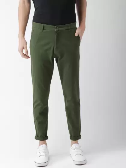 Men Tapered Fit Chinos - image 3