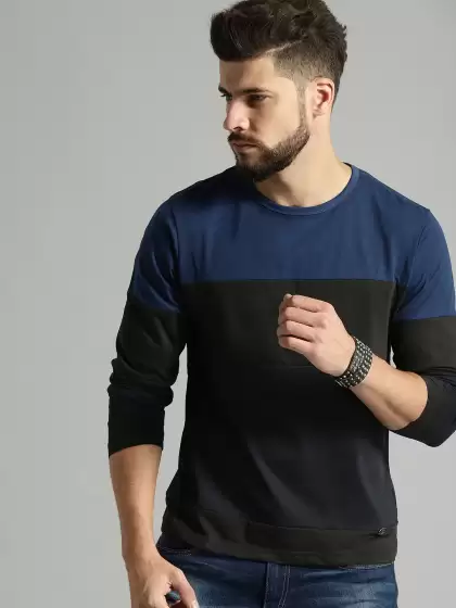 Colourblocked T-shirt - image 3