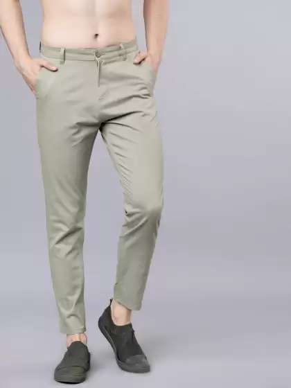 Men Tapered Fit Chinos - image 3