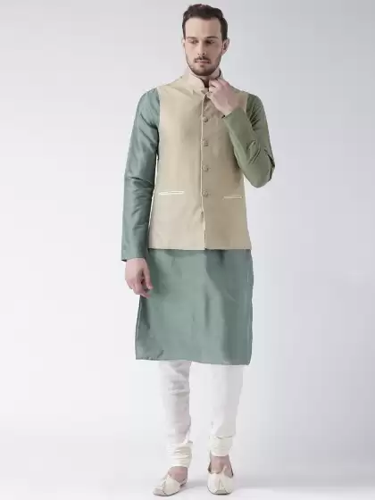 Men Kurta with Churidar - image 3