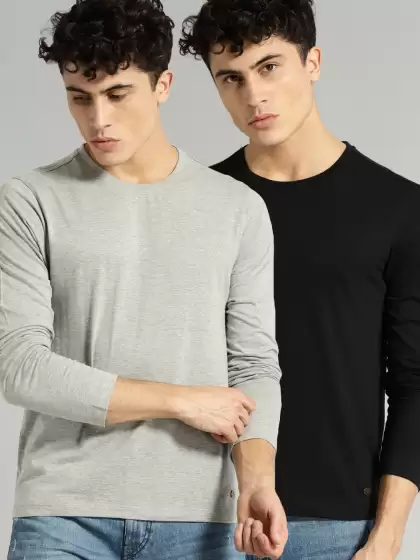 Pack Of Two Cotton Pure Cotton T-shirt - image 3