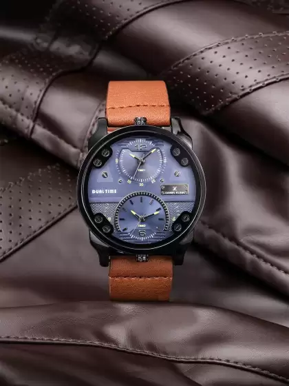 Men Dual Time Analogue Watch - image 3