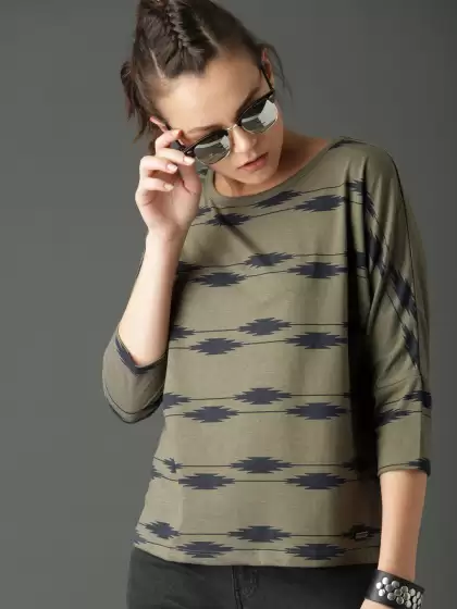 Printed Round Neck T-shirt - image 3