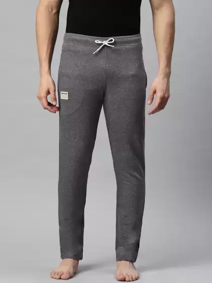 Men Solid Lounge Pants - image 3