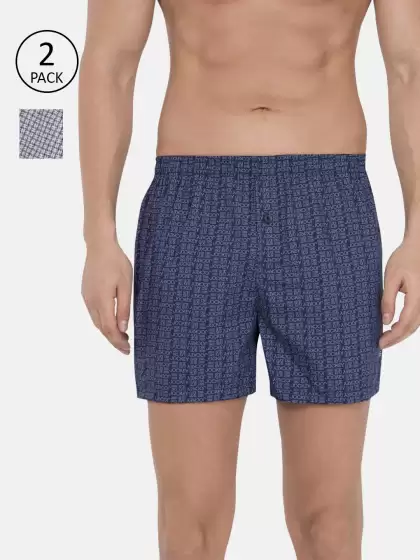 Men Pack of 2 Cotton Boxers - image 3