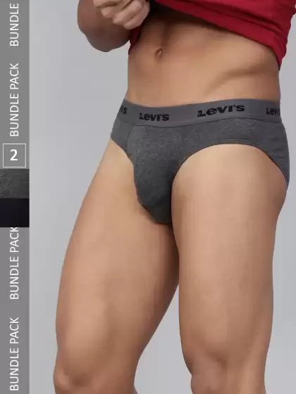 Men Pack of 2 Solid Briefs - image 3