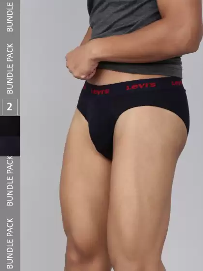 Men Pack of 2 Solid Briefs - image 3
