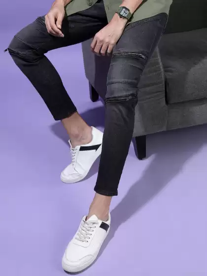 Men Tapered Fit Jeans - image 3