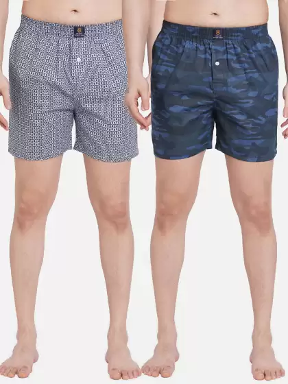 Men Pack of 2 Pure Cotton boxers - image 3