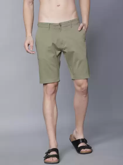 Men Slim Fit Chino Shorts - image 5