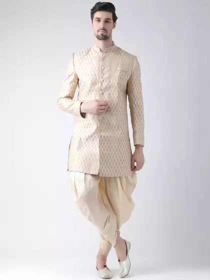 Men Sherwani With Dhoti Pants - image 3