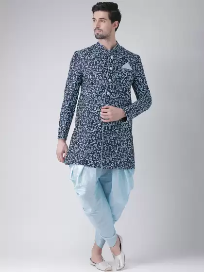 Men Sherwani With Dhoti Pants - image 3