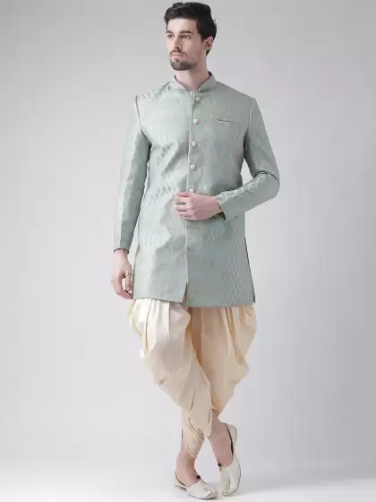 Men Sherwani With Dhoti Pants - image 3