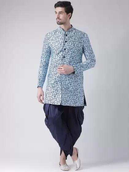 Men Sherwani With Dhoti Pants - image 3