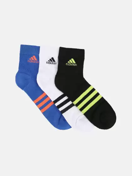 Men Pack Of 3 Assorted Ankle-Length Socks - image 3