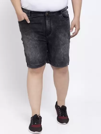 Men Regular Fit Denim Shorts - image 3