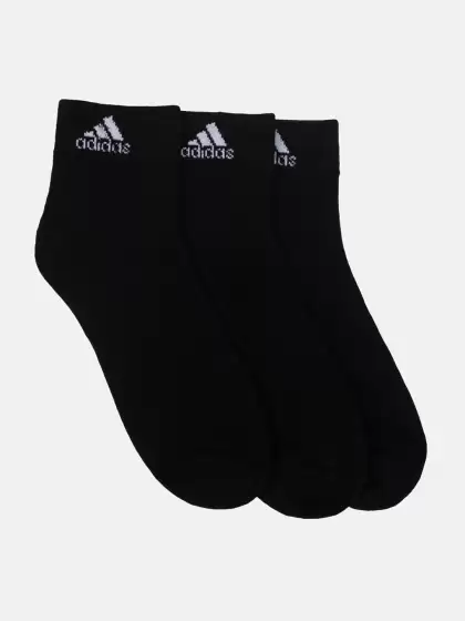 Men Pack of 3 Solid Ankle Length Socks - image 3