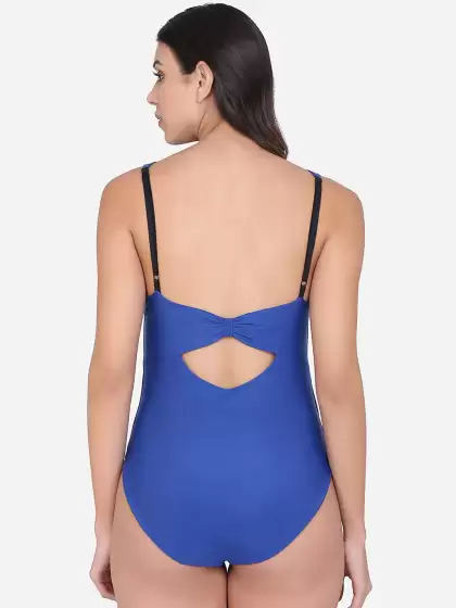 Women Solid Swimwear - image 3