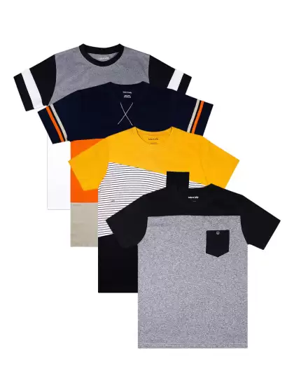 Boys Pack Of 4 T-shirts - image 3