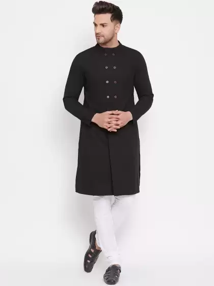 Men Lucknowi Kurta - image 3