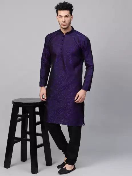 Men Kurta with Churidar - image 4