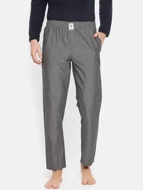 Men Solid Lounge Pants - image 4