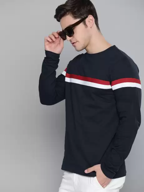 Striped Cotton Pure Cotton T-shirt - image 4