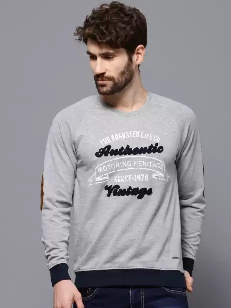 T-shirt with Elbow Patch - image 4