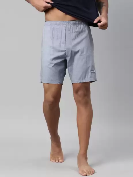Men Solid Pure Cotton Boxers - image 4
