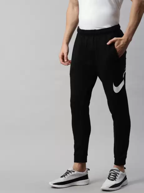 Men Solid SWOOSH Track Pants - image 4
