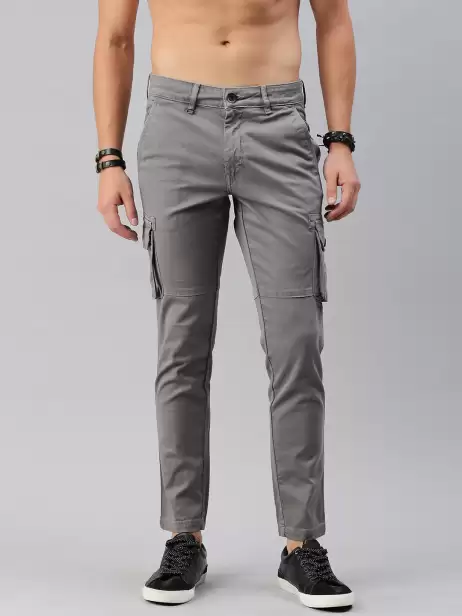 Men Regular Fit Cargos - image 4