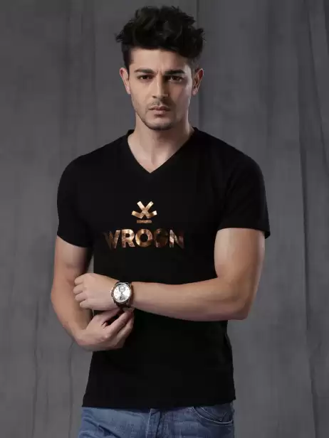 Printed Slim Fit Pure Cotton T-shirt - image 4