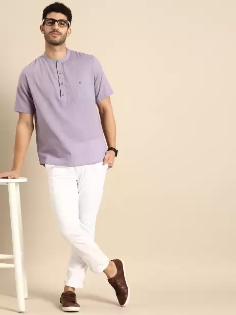 Men Pure Cotton Kurta - image 4