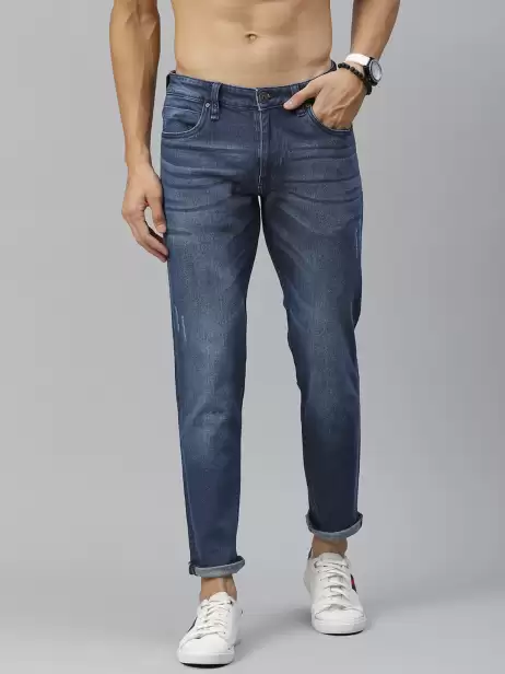 Men Carrot Fit Jeans - image 4